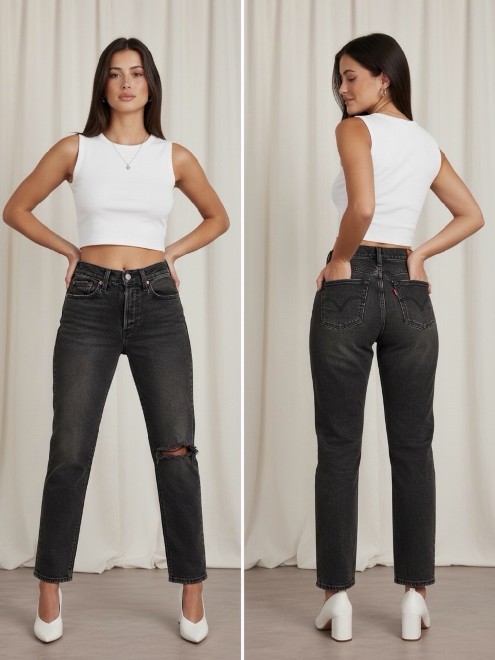 Levi's Wedgie Straight Leg Jeans Waist 27